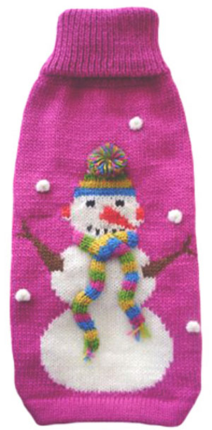 Bichon Frise Snowman Sweater